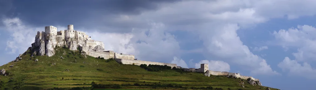 spis castle famous in slovakia