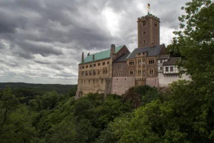 castle wartburg in thuringia